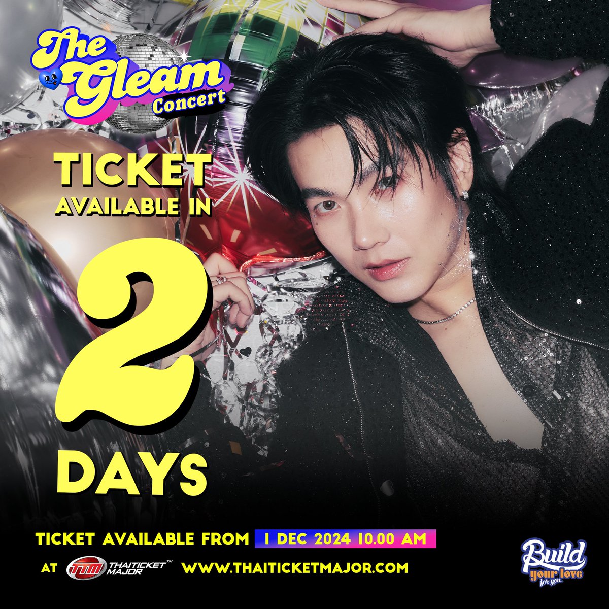 buildyourlove4u's tweet image. นับถอยหลังอีก 2 วันเท่านั้น! ซิ้อได้ทุกเคาน์เตอร์ของไทยทิกเก็ตเมเจอร์เลยนะคะ 💙

2 days to go! The ticket can be bought at every counter of thaiticketmajor

#TheGleamConcert
@JakeB4rever 
#BuildJakapan
#Beyourluve
