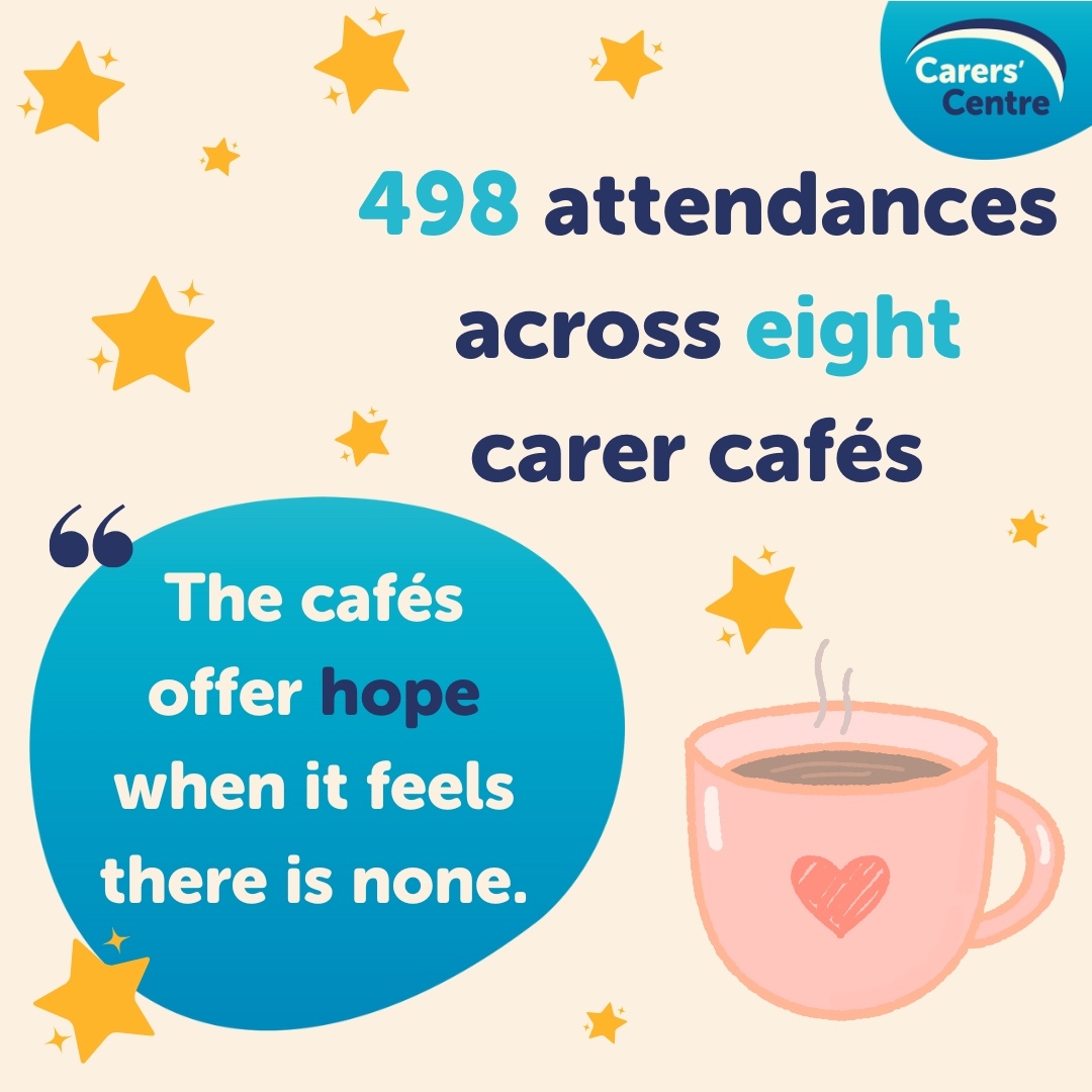 Our carer cafés provide the opportunity for carers to recharge, bond and share strength. They are often hosted by our admirable volunteer team - a group of individuals who bring laughter, compassion and hope to the table 💜

Volunteer with us 👉 lght.ly/m5112mg