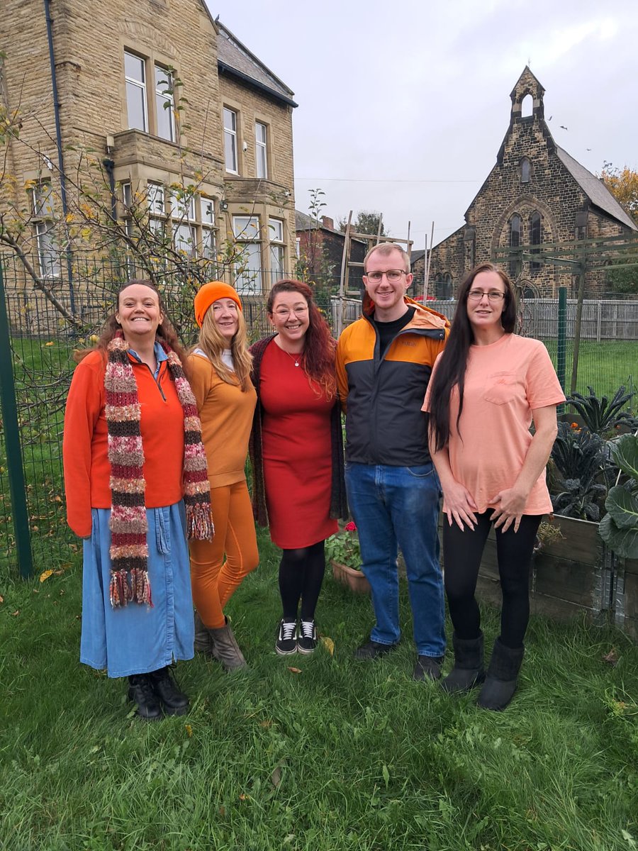 Our staff wearing orange for #16DaysOfActivism2024
We attended a @WellWomenCentre session this morning with Q&amp;A from Ramsdens solicitors - very informative! 
Next drop in 5/12/24 for Own my life and a drop in coffee morning on 6/12/24 see you there! 
Thank you @WellWomenCentre