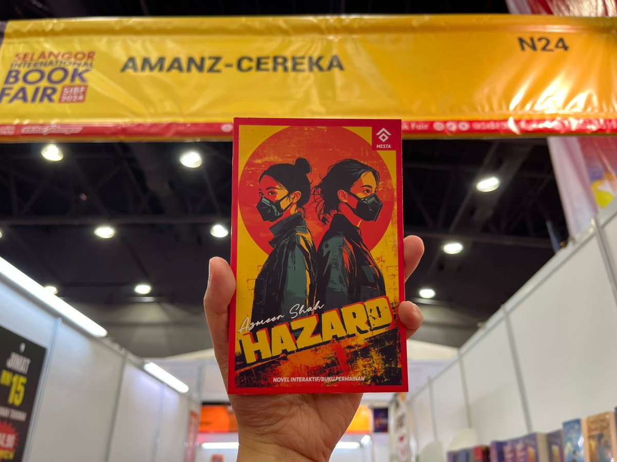 PENGUMUMAN PENTING!

Buku sulung Cereka di bawah siri Mesta sudah mari, kawan-kawan! 
Dapatkan buku berkonsepkan 'buku game' oleh Azmeer Shah ini di #SIBF2024 ✨️✨️
