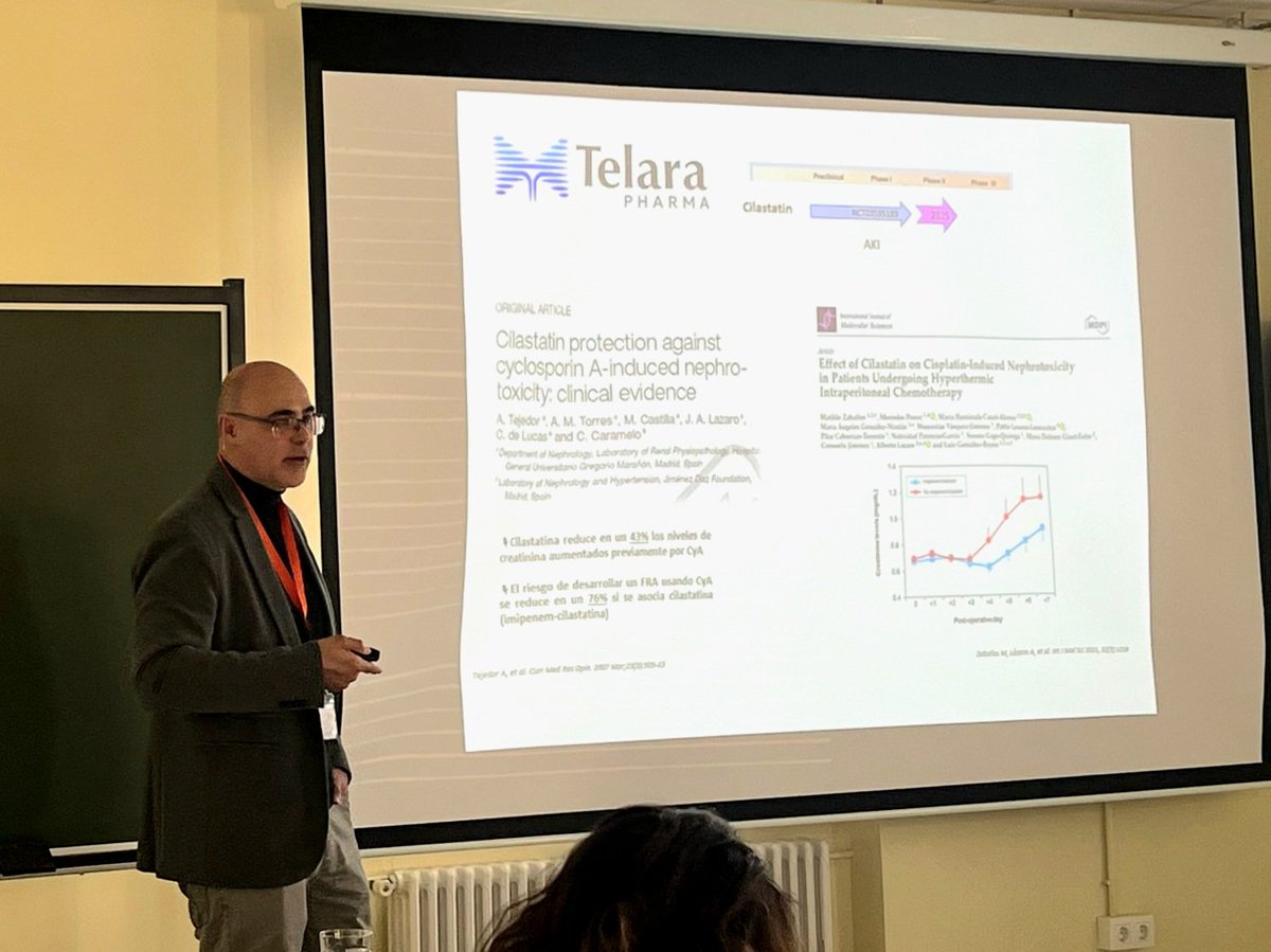 Congreso de Jóvenes Investigadores en Fisiología (@cji_fisio_ucm) on Twitter photo Y a continuación, el Dr. Alberto Lázaro, <a href="/ALazaro77/">Alberto Lázaro Fernández</a>, profesor del <a href="/DptoFisioUCM/">Departamento de Fisiología, UCM</a>, ha impartido la conferencia titulada "Un viaje desde el laboratorio hasta la clínica: como conseguimos evitar el fracaso renal agudo". Y a continuación, el Dr. Alberto Lázaro, <a href="/ALazaro77/">Alberto Lázaro Fernández</a>, profesor del <a href="/DptoFisioUCM/">Departamento de Fisiología, UCM</a>, ha impartido la conferencia titulada "Un viaje desde el laboratorio hasta la clínica: como conseguimos evitar el fracaso renal agudo".