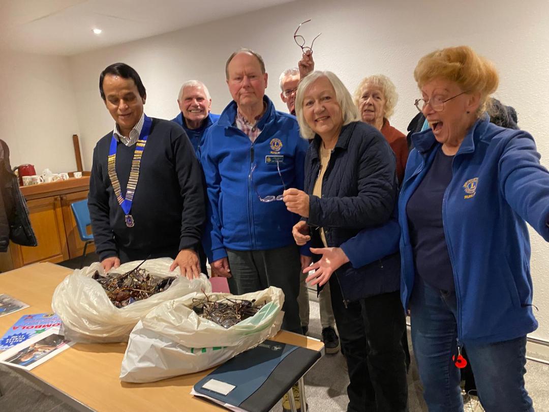 Wow Glasses Galore. Boots in Ruislip have come up tops saving specs for transportation abroad by Lions HQ.