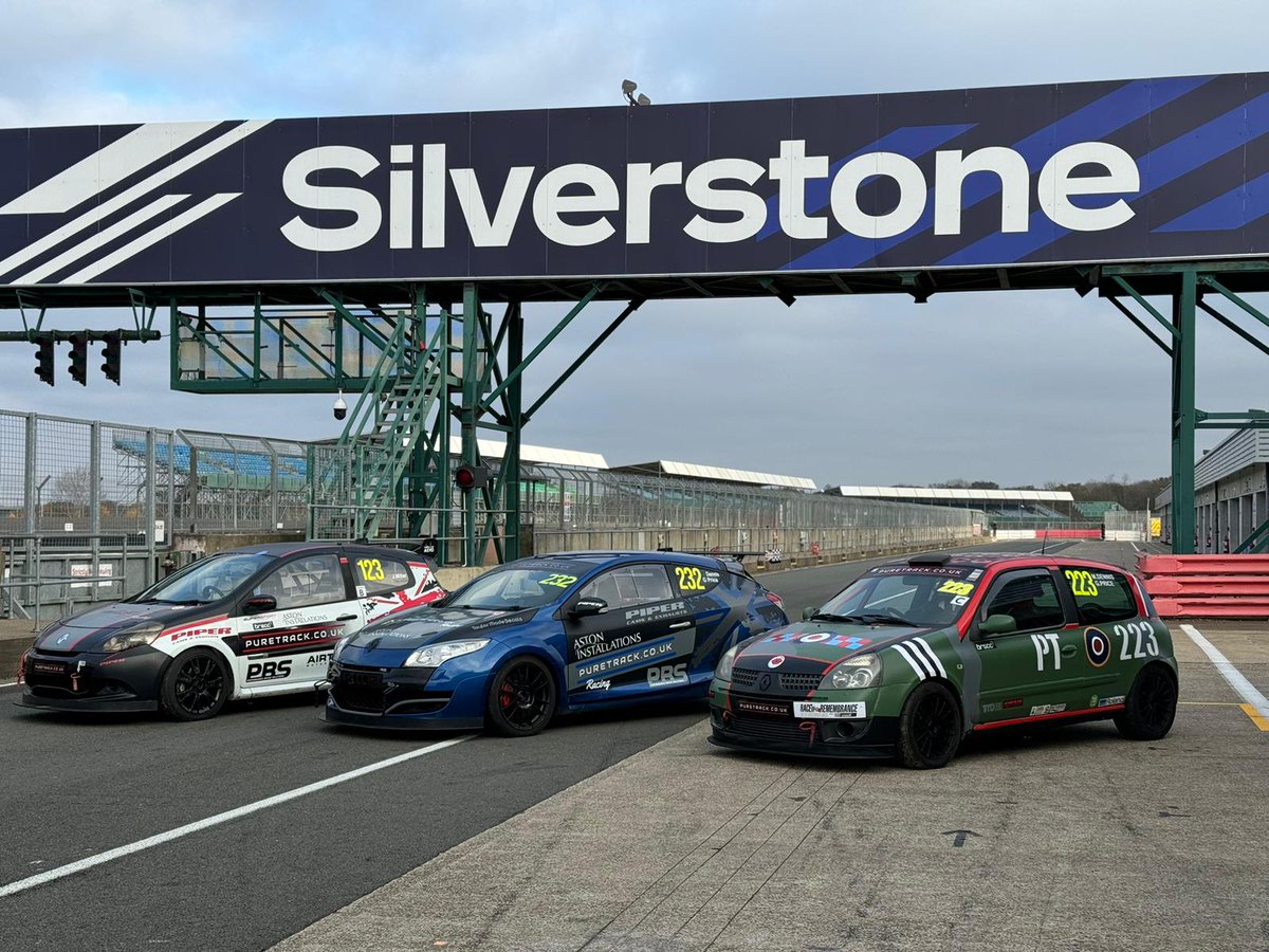 Our 1st Drivenbyracing <a href="/BrsccHQ/">BRSCC</a> event. Was an amazing weekend, we provided so many hotlaps we lost count. As well as a few potential drivers testing out our cars. #brscc #drivenbyracing #silverstone #Renault #puretrackracing #trackdays #arriveanddrive #racecars