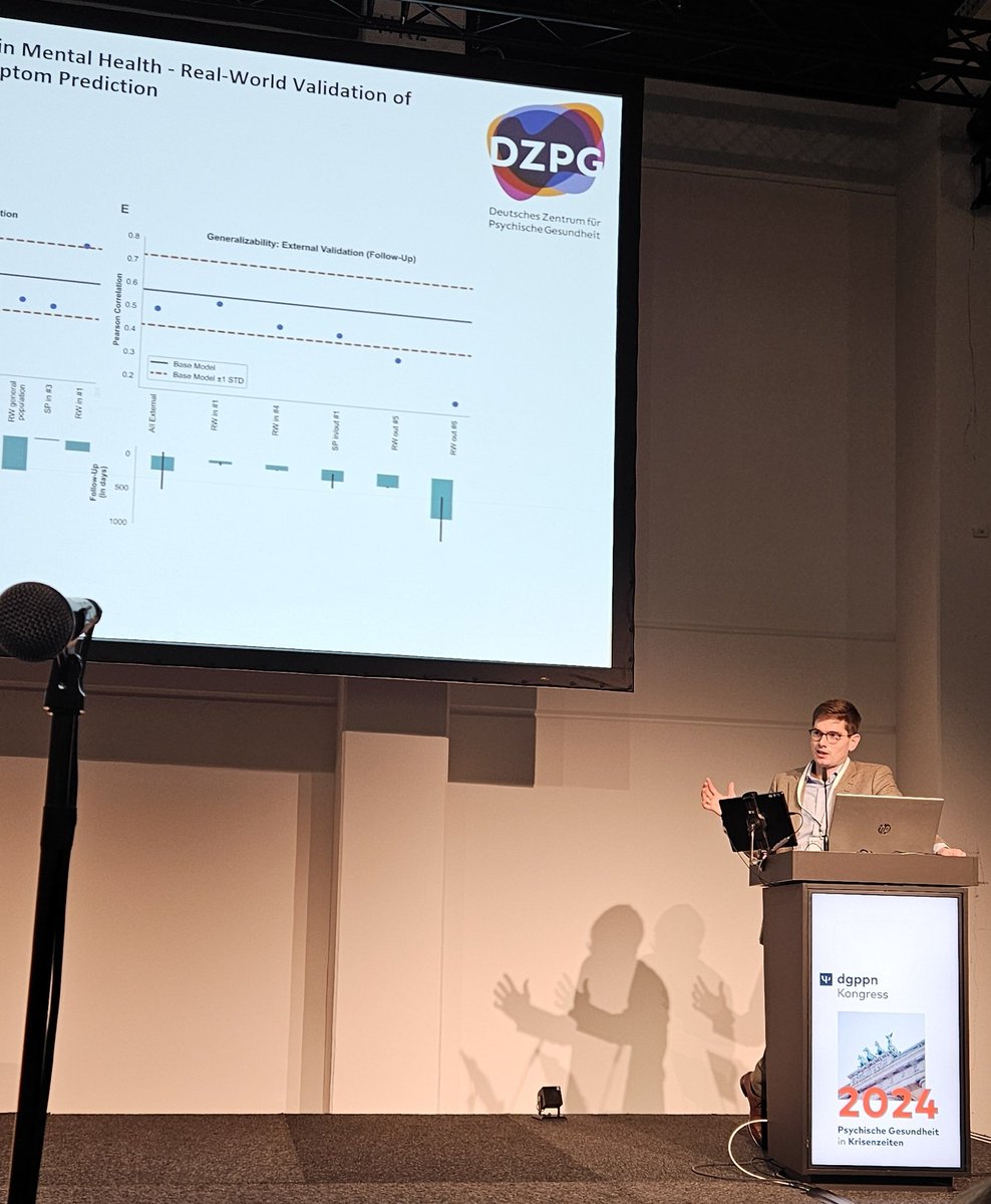 Exciting data on the prediction of depressive symptoms presented by <a href="/OpelNils/">Nils Opel</a> at #DGPPN2024