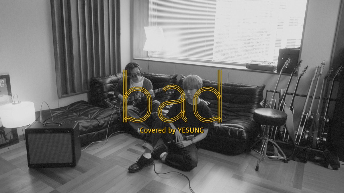 YESUNG_smtown's tweet photo. Cover | YESUNG 예성 - bad (wave to earth) with. Kim Daniel
https://t.co/h9KBjatJkq
#예성 #YESUNG
#슈퍼주니어 #SUPERJUNIOR
#bad #wavetoearth #Cover https://t.co/zrbhlNMgIl