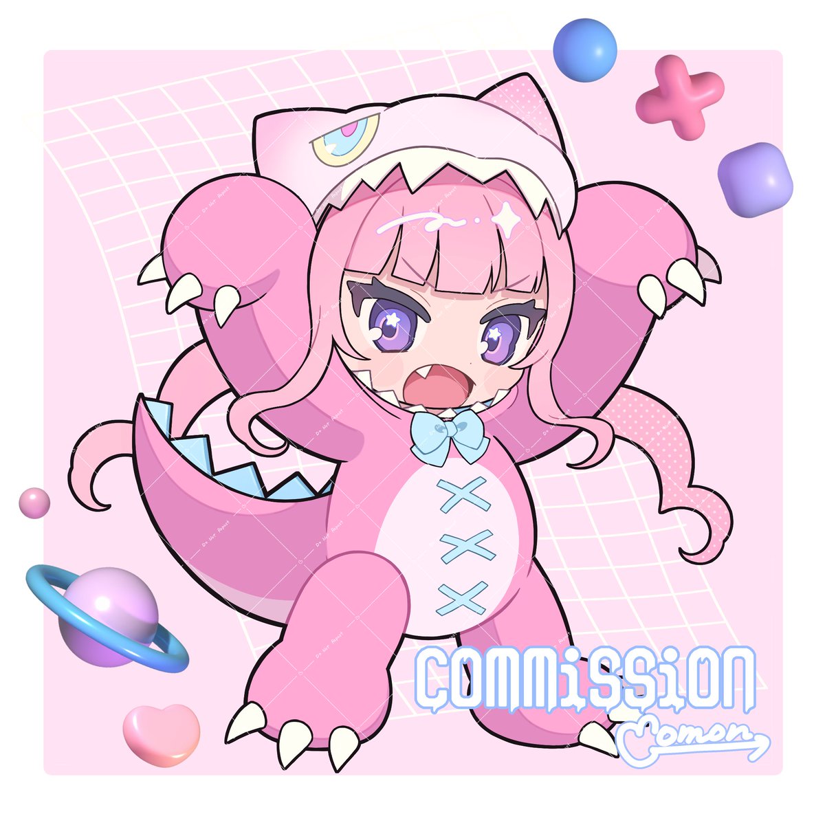 ✦お知らせ✦Razzプロダクション所属、甘星あるむ様のミニキャラを制作させ