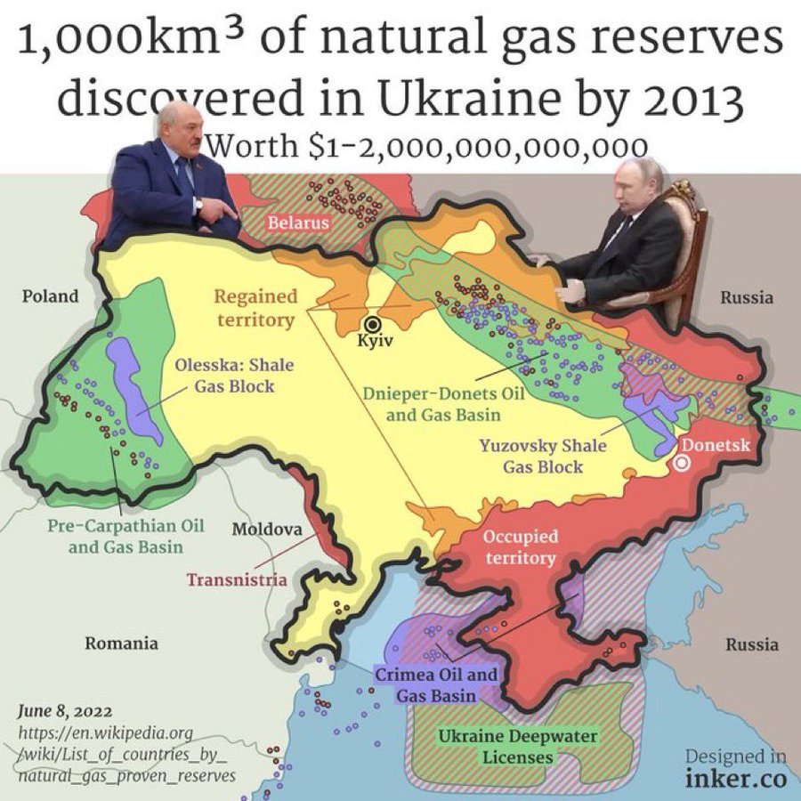 Sue Stone 🗽With fear for our democracy I Dissent (@suestone219379) on Twitter photo <a href="/YourAnonCentral/">Anonymous</a> Ukraine also has 1-2 trillion in untapped natural gas reserves. What do Putin, Tdump, Musk and the evil criminal syndicate that's captured one of our main political party's care about? Power, money and subjugation of the masses. It's modern day feudalism and they want to be Kings <a href="/YourAnonCentral/">Anonymous</a> Ukraine also has 1-2 trillion in untapped natural gas reserves. What do Putin, Tdump, Musk and the evil criminal syndicate that's captured one of our main political party's care about? Power, money and subjugation of the masses. It's modern day feudalism and they want to be Kings