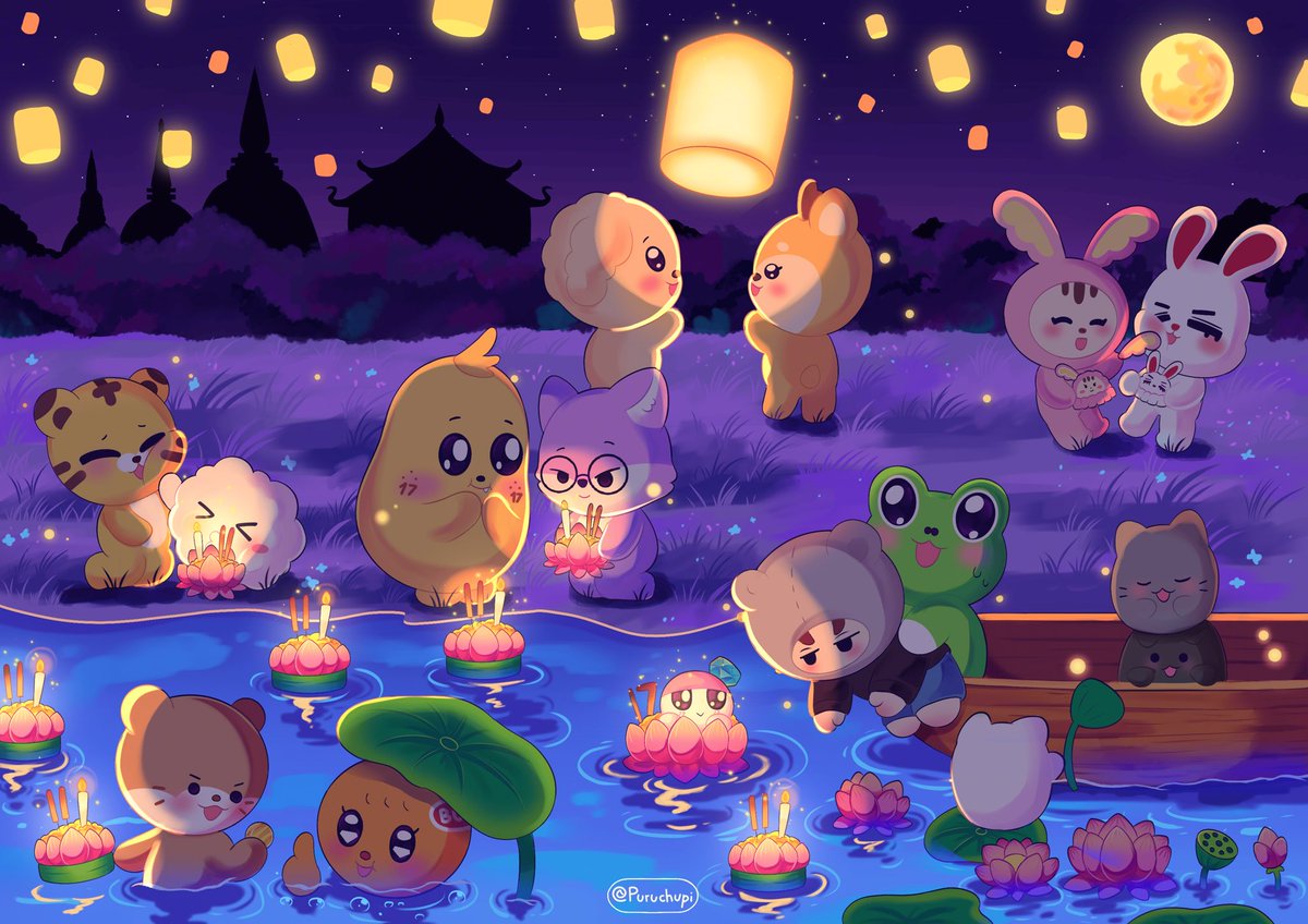 Happy Loy Krathong ver. Miniteen 🌕

#SEVENTEEN #세븐틴
#seventeenfanart