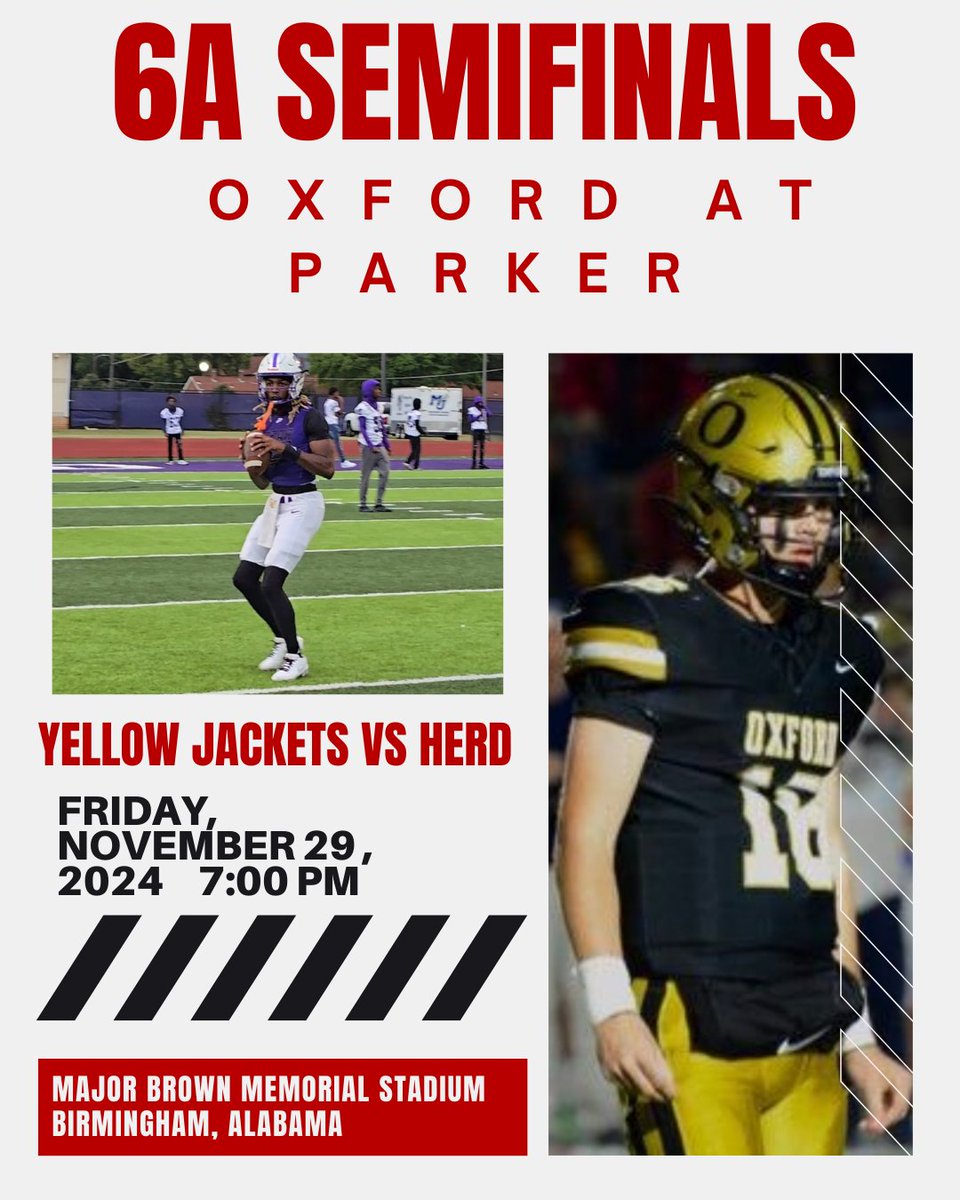 Our Friday Night "Game of the Week" | Oxford at Parker | Kickoff at 7 pm | Sponsored by Boostr Digital Displays