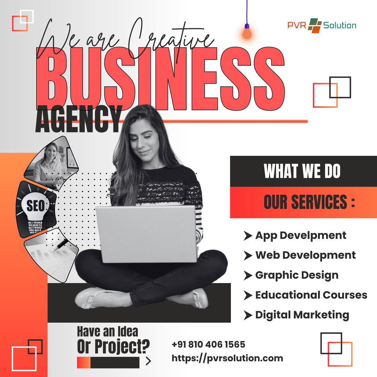 pvrsolution's tweet image. Your Brand with PVR Solutions

We are a creative business firm that specializes in developing new solutions for your brand.
From spectacular site design and development to digital marketing techniques, we have you covered.

#brandingagency #digitalmarketing  #web #pvrsolution