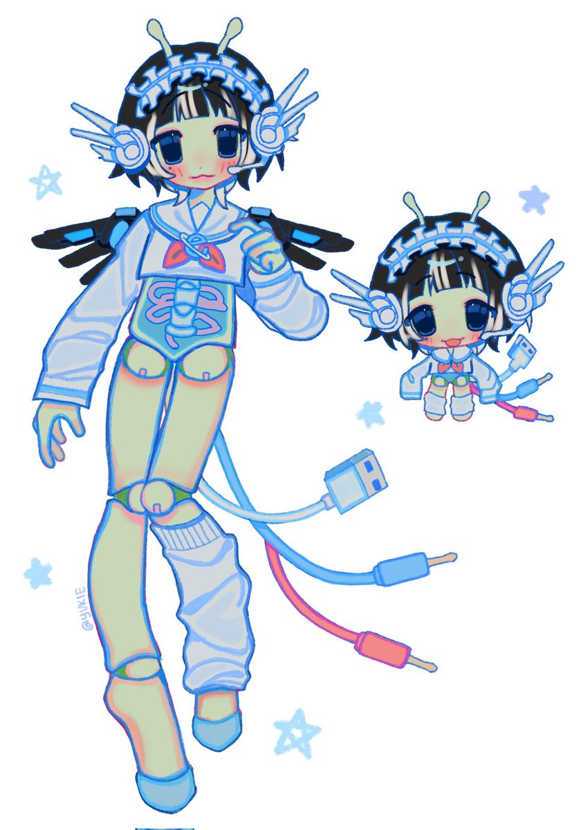 gleeblevt's tweet image. ❕❕SOS❕❕

:[[GLEEBLE FLIGHT POD DOWN]]:
Hello? Hellooo? Can anybody hear me? Where am I...?

...What the hell is an &quot;Earth&quot;?

✮ Design: @Yukiecookii 

#vtuber #VTuberUprising #ENVtuber