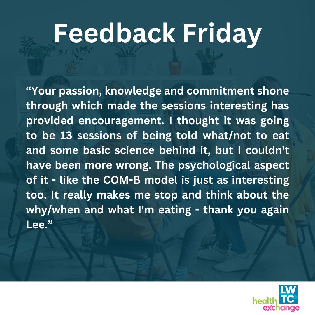 It's #FeedbackFriday! 🌟 Here’s some wonderful feedback from our patients about the amazing work our coaches are doing through the NHS Diabetes Prevention Programme. 💙 <a href="/NHSDiabetesProg/">NHS Diabetes Programme</a>