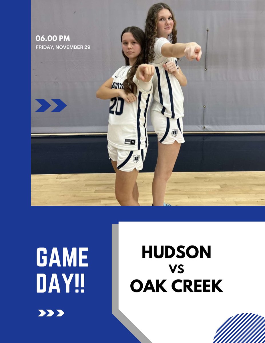 Hudson Girls Basketball (@hudsongirlsbas1) on Twitter photo On the road today 🚌‼️
6:00 pm game at Kettle Moraine High School.
#oneteamonemission
Livestreaming tickets can be purchased:
justagame.com/clients/649b53…
<a href="/HudWiBroadcasts/">Hudson Broadcasting</a> <a href="/HudHS_Athletics/">Hudson Activities</a> On the road today 🚌‼️
6:00 pm game at Kettle Moraine High School.
#oneteamonemission
Livestreaming tickets can be purchased:
justagame.com/clients/649b53…
<a href="/HudWiBroadcasts/">Hudson Broadcasting</a> <a href="/HudHS_Athletics/">Hudson Activities</a>