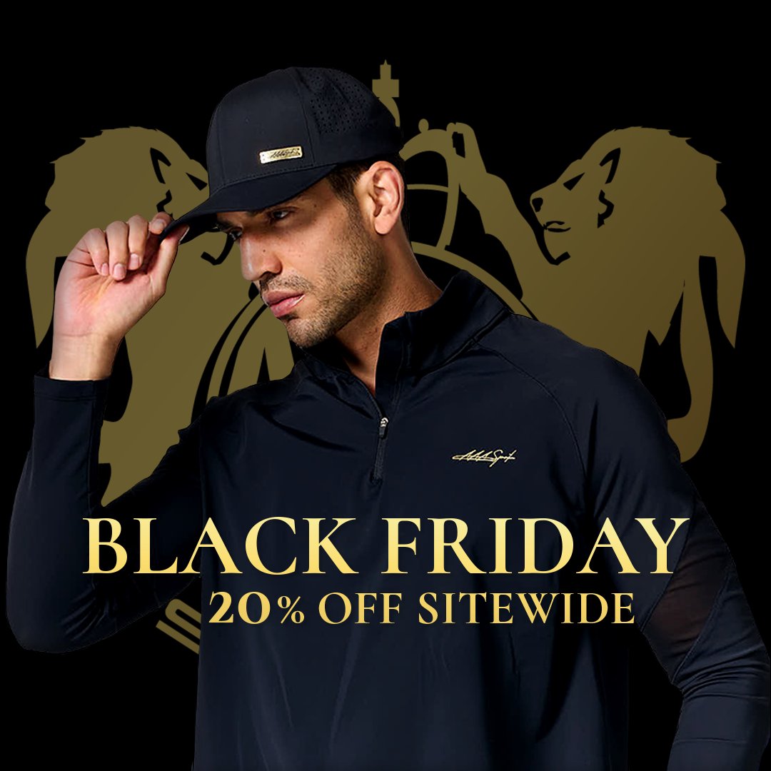 This Black Friday, enjoy 20% off and gear up for greatness.