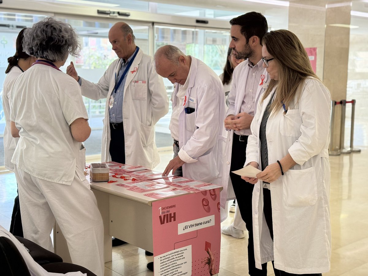 🔴Pel #diamundialdelsida desmuntem mites sobre el #vih i la #sida.

🤔❓Professionals del servei de Medicina Interna de <a href="/GVADrPeset/">DS Doctor Peset</a> han resolt dubtes a ciutadania i professionals.

ℹ️Informa't!