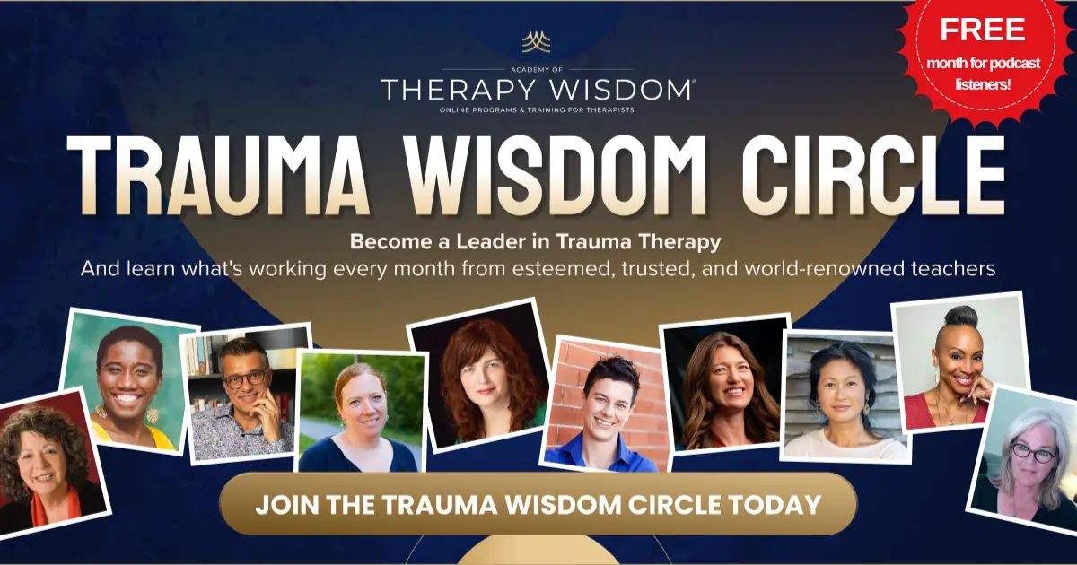 guy_phd's tweet image. A giant thank you to our sponsor, @therapy_wisdom
✨ Trauma therapists: Claim your FREE month of the Trauma Wisdom Circle! ✨

💡 Access insightful trainings from Janina Fisher &amp;amp; Frank Anderson.

👉 Claim your gift now: buff.ly/4eKPWnM

#TraumaTherapy #SecureAttachment