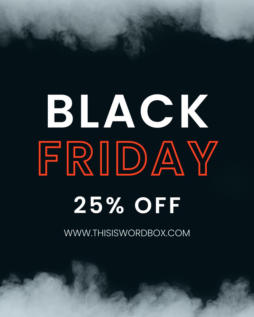 Poets and writers! Treat yourself to a DIY writing retreat with a 30-Day Writing Challenge, a Words Unboxed Publishing Seminar, or get personalised feedback with a One-to-One Poetry Mentoring session in 2025.  
Add code: BLACKFRIDAY25 at checkout. thisiswordbox.com/creative-writi…