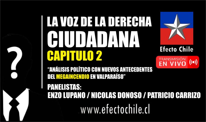 La Voz de la Derecha Ciudadana - Capitulo 2
Análisis político con nuevos antecedentes del Megaincendio en Valparaíso 
🆑efectochile.cl
...
#valparaiso #megaincendio #conaf #gobiernodechile #viñadelmar #valpo #villaalemana #quilpue #sanantonio 
youtube.com/live/x6cYfQJyR…
