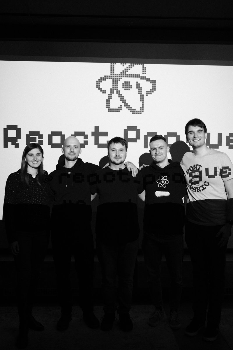 React Prague (@react_prague) on Twitter photo What an amazing night at React Prague: The Genesis!
A huge thank you to all the speakers, attendees, and everyone who made this first meetup unforgettable.
Special thanks to <a href="/strvcom/">STRV</a> for hosting us at the incredible Scrollbar 🙌
📸 by <a href="/haidave_/">haidave</a> 
#ReactPrague What an amazing night at React Prague: The Genesis!
A huge thank you to all the speakers, attendees, and everyone who made this first meetup unforgettable.
Special thanks to <a href="/strvcom/">STRV</a> for hosting us at the incredible Scrollbar 🙌
📸 by <a href="/haidave_/">haidave</a> 
#ReactPrague
