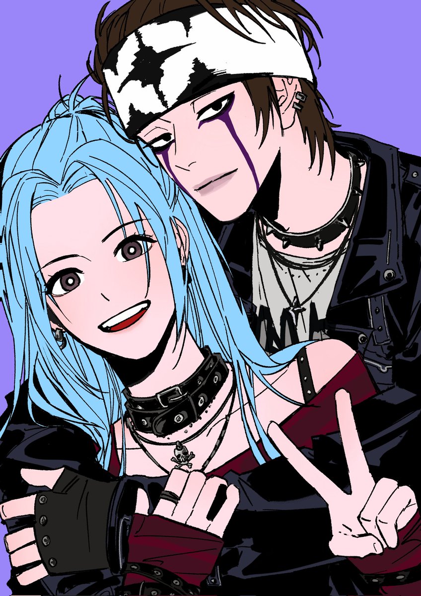 🎸락시크 커플 페루비비 
ⓒ 잡잡님 #ワンピース #ペルビビ