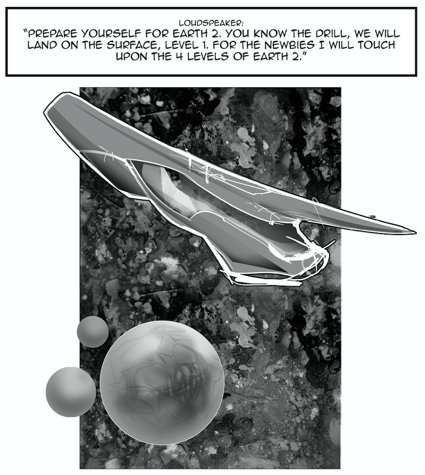 k_fleischhacker's tweet image. BEAR SERUM 
Panels_1.1-1.7

Endangered humans find a new home while a power-hungry general pushes human evolution with mental chips in order to survive starving monsters.

The power.
The hero.
The war criminal.

#indiecomics #art #scifiart #graphicnovel #BEARSERUM

Panel_1.1