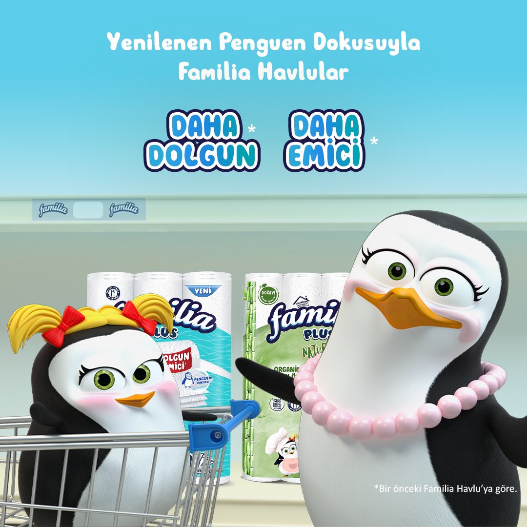 Şimdi tüm raflarda! 🛒

#familia #familiatürkiye