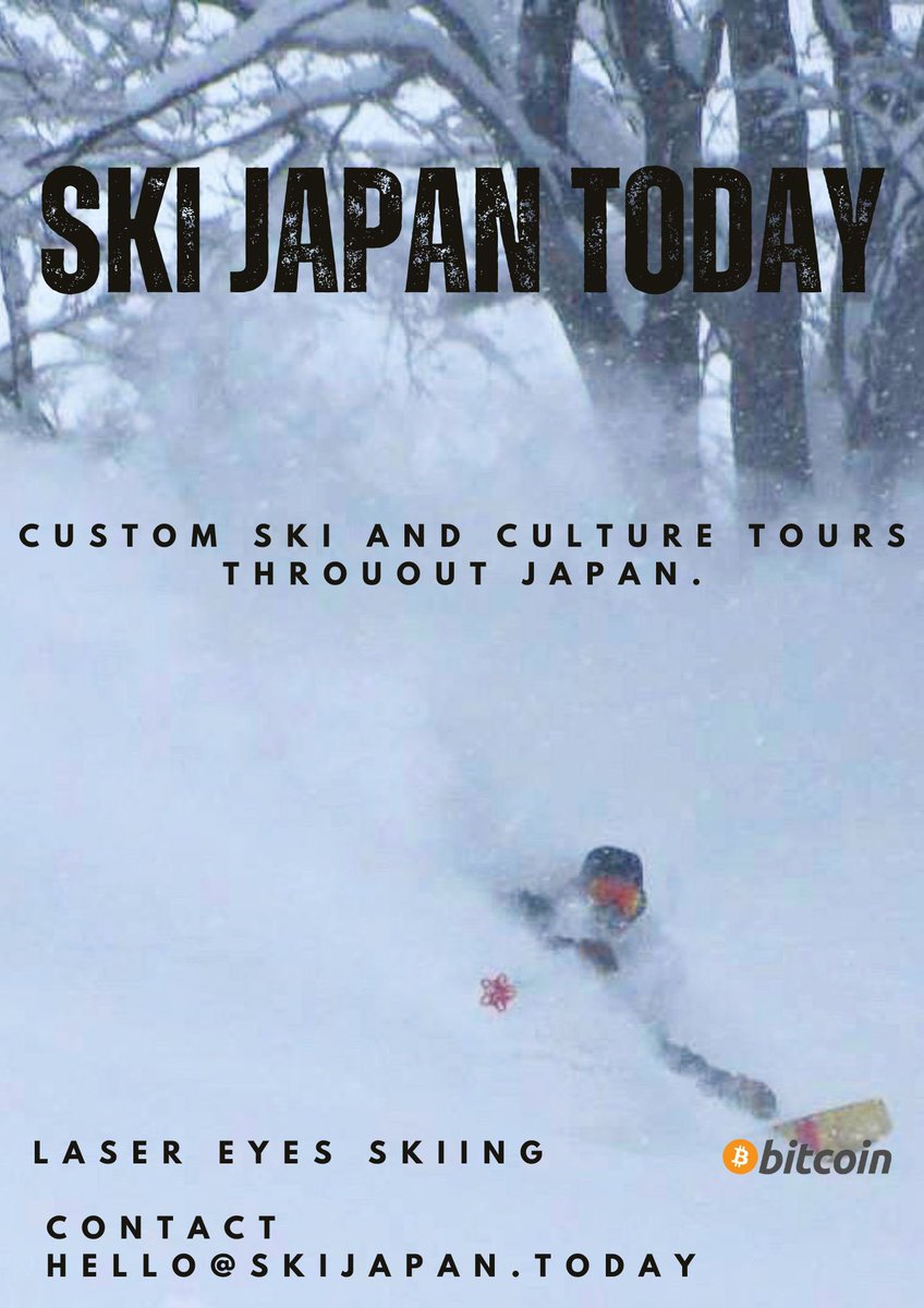 skijapantoday's tweet photo. If you are not sure about what #bitcoin is, here is a brief description of what and why we accept it.
https://t.co/ioEpxaFmwA
If you are not sure about why skiing japan is beneficial, you should get in touch!
#bitcoinpayments #skijapan @BitcoinSkiers #lazereyedskiing https://t.co/JA1hNfUSa5