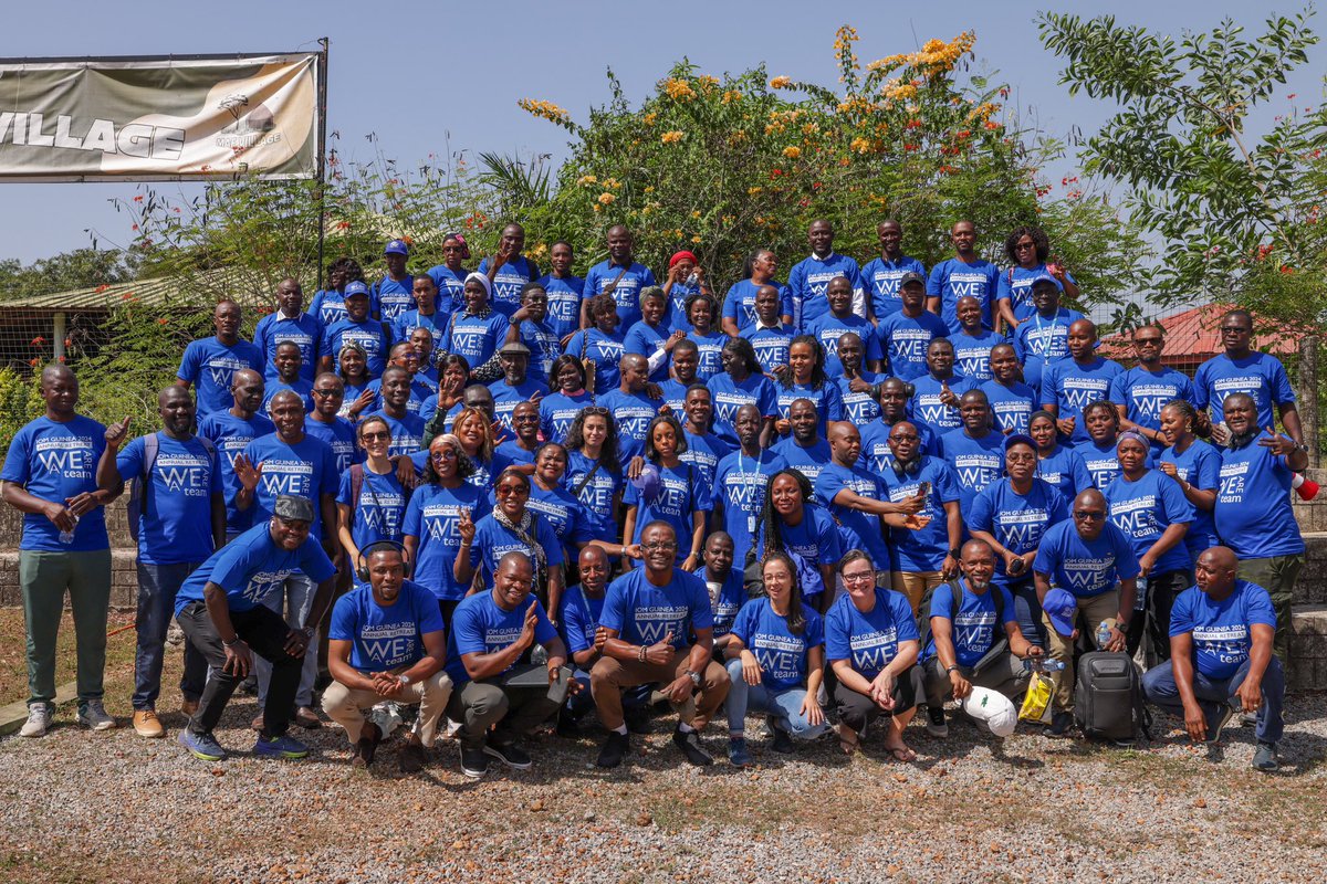 Ensemble, We Are A Team! 👏🏼
<a href="/OIMGuinee/">OIM Guinée</a> a tenu sa retraite annuelle du 27 au 29 novembre 2024 à MAF Village. Un moment pour renforcer l’esprit d’équipe, célébrer les succès, relever les défis et définir les priorités stratégiques pour des migrations dignes en Guinée.