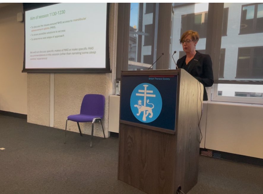 OsaAlliance's tweet photo. Good discussion this morning on NHS access to Mandibular Advancement Splints (MAD) at #BTSWinter2024. If you weren’t able to attend, check out our website next week for the highlights. @BTSrespiratory @BritishSleepSoc @ARTP_Chair @ApnoeaTrust   
https://t.co/r9vatmZwAg. https://t.co/IisOzPb96p