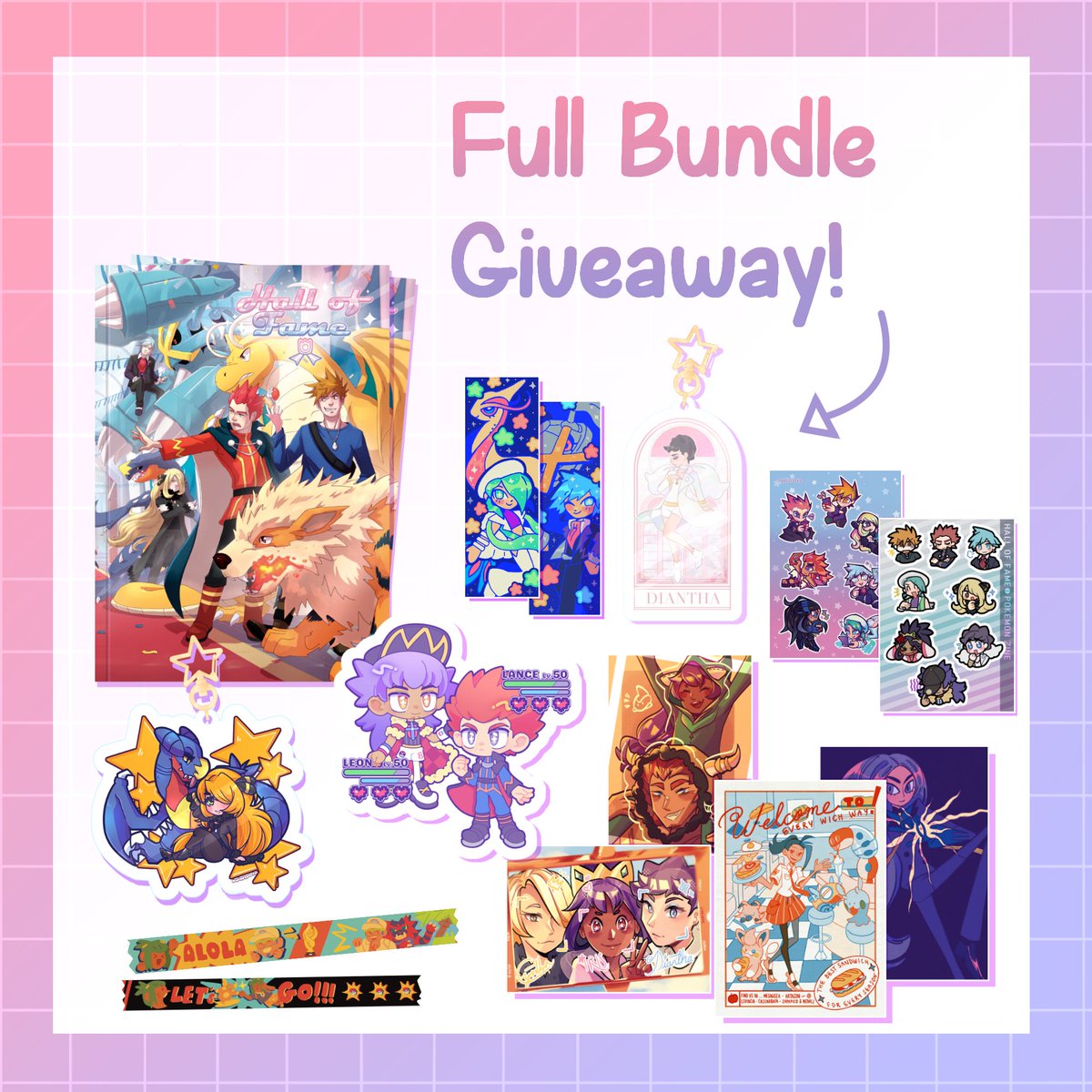✨️WIN A FREE BUNDLE✨️
We are running a giveaway for one of our FULL BUNDLES! Enter from Nov 29th to Dec 14th at 11:59PM EST by liking this post, reposting, and naming your favorite champion in the comments!
The winner will be randomly selected on December 15th!