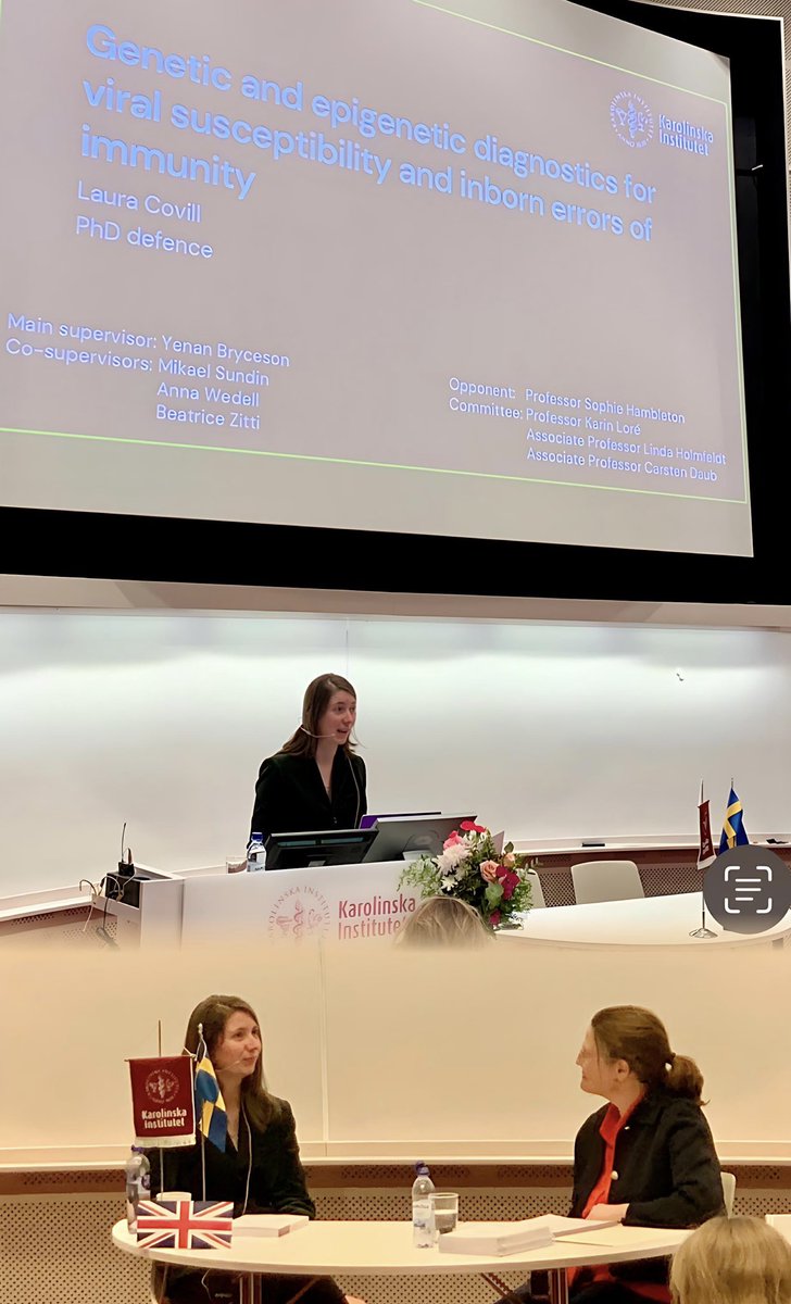 Tessa Campbell (@scientisttess) on Twitter photo So proud of my #PID partner in crime defending her thesis today <a href="/karolinskainst/">Karolinska Institutet</a> against the inimitable Sophie Hambleton. A perfect match for a great defence! 🫶 So proud of my #PID partner in crime defending her thesis today <a href="/karolinskainst/">Karolinska Institutet</a> against the inimitable Sophie Hambleton. A perfect match for a great defence! 🫶