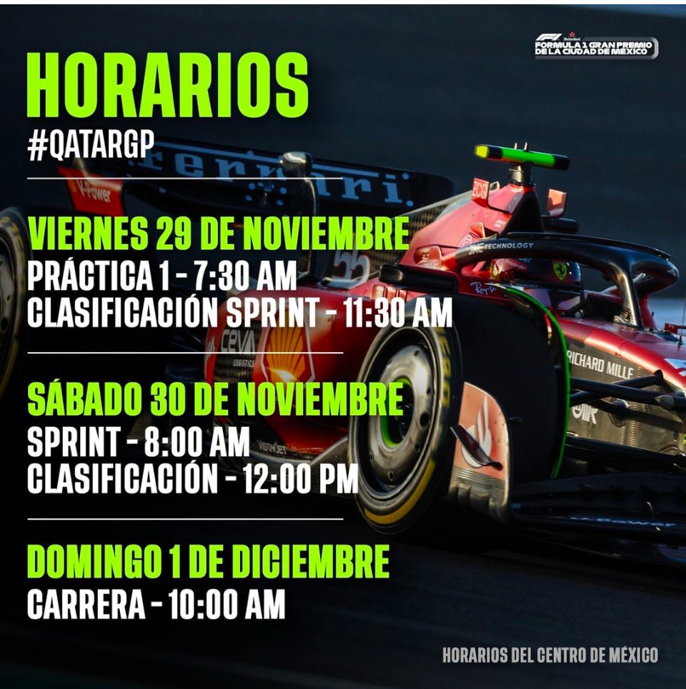 ManuelRojano17's tweet image. Pues ya que madrugamos…..pues veamos 👀, un buen café ☕️ y listos !!
#QatarGP #GPQatar 🇶🇦 🇲🇽 🏁
🏎️🏎️🏎️🏎️🏎️🏎️🏎️🏎️🏎️🏎️
Y @SChecoPerez 🫥🤔😳