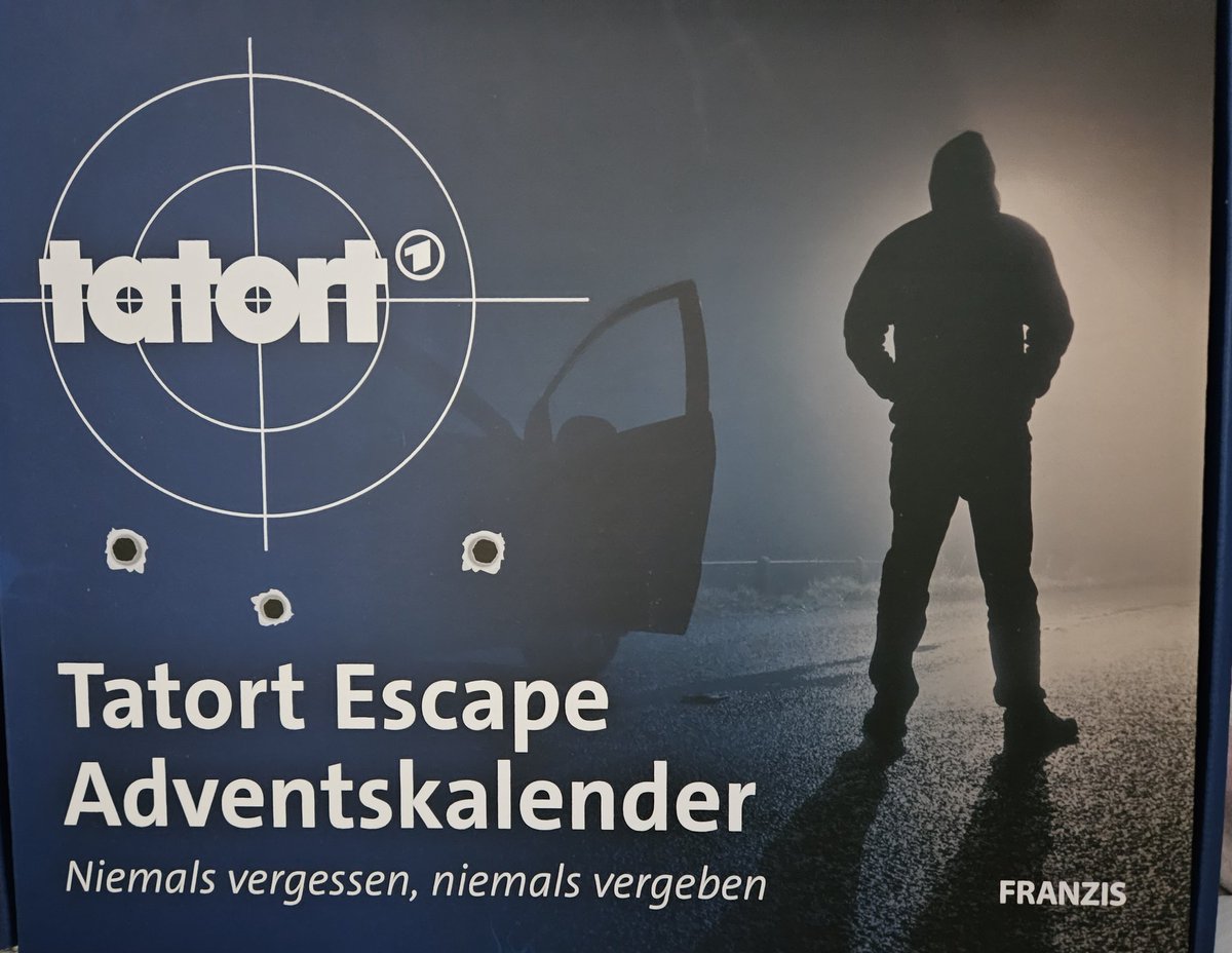 Entweder ich bin während des gesamten Dezembers frustriert, weil ich keines der Rätsel lösen kann, oder ich werde zur Hauptkommissarin befördert