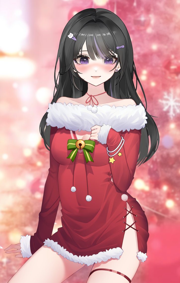 [Free Vtuber Asset] Get a new outfit for Christmas!