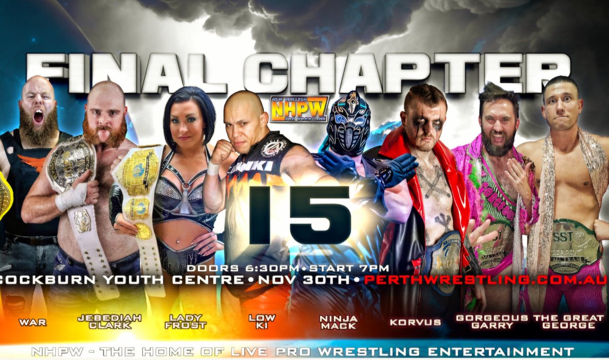 NinjaMack1's tweet image. Tomorrow, Perth, Australia 
🔔 7PM
@NHPWPerth 

@OneWorldWarrior vs @NinjaMack1 
#theprofessional vs #ninjamack
#プロControlSystem