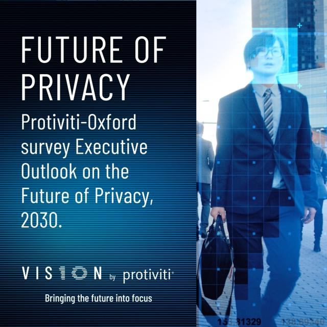 TimMaloneyJr's tweet photo. Global business leaders feel confident their organizations are doing the best to protect customer data, but also perceive their own personal data is at risk. Explore this disconnect in the Protiviti-Oxford University Survey about the Future of Privacy. https://t.co/IFMA01qBz6 https://t.co/JJq8Aqy2LR