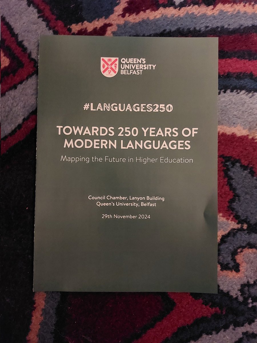 QUB Modern Languages (@modlangs_qub) on Twitter photo All set for #Languages250 in the Council Chamber at <a href="/QUBelfast/">Queen's University Belfast 🎓</a> this afternoon. #LoveQUBLangs All set for #Languages250 in the Council Chamber at <a href="/QUBelfast/">Queen's University Belfast 🎓</a> this afternoon. #LoveQUBLangs