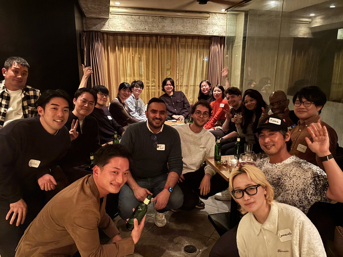 Hosted Lenny’s newsletter meetup Tokyo. See you next year!  プライベートで続けている、国際スタートアップの集いを主催しました🔥 #lennysnewsletter