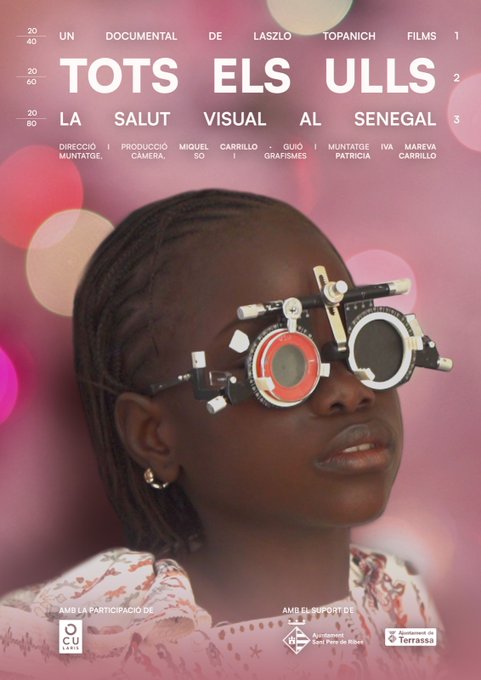 La salut visual és un sector prioritari per a la cooperació de Terrassa. Per això hem donat suport al documental “Tots els ulls. La salut visual al Senegal”.

Mostra la tasca dels professionals de la visió de Senegal en les zones remotes.

Dilluns a les 23.55h al 33 de <a href="/som3cat/">3Cat</a>.