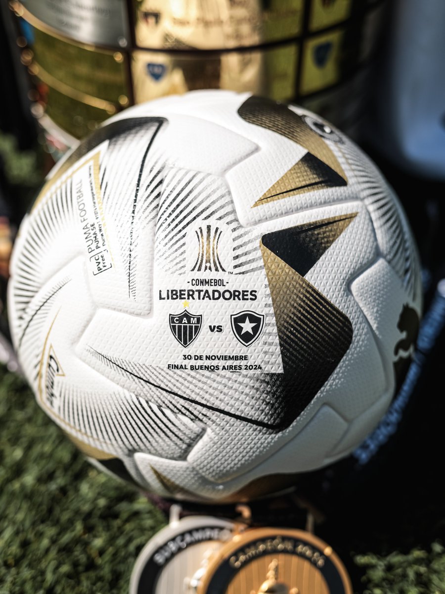 ⚽🥰 A bola da Final está para jogo!

🔜 <a href="/Atletico/">Atlético</a> 🆚 <a href="/Botafogo/">Botafogo F.R.</a> pela #GloriaEterna! 

🏆 CONMEBOL #Libertadores