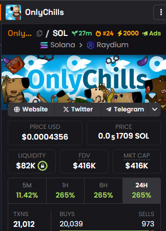 OnlyChillsX's tweet photo. Got 2000 Boost right away... #ONLYCHILLS 

CA: A1gYnQxqNsQq6E768tT1pMX86keGmZW1JKNBA5gQpump https://t.co/dlPgY9HJEB