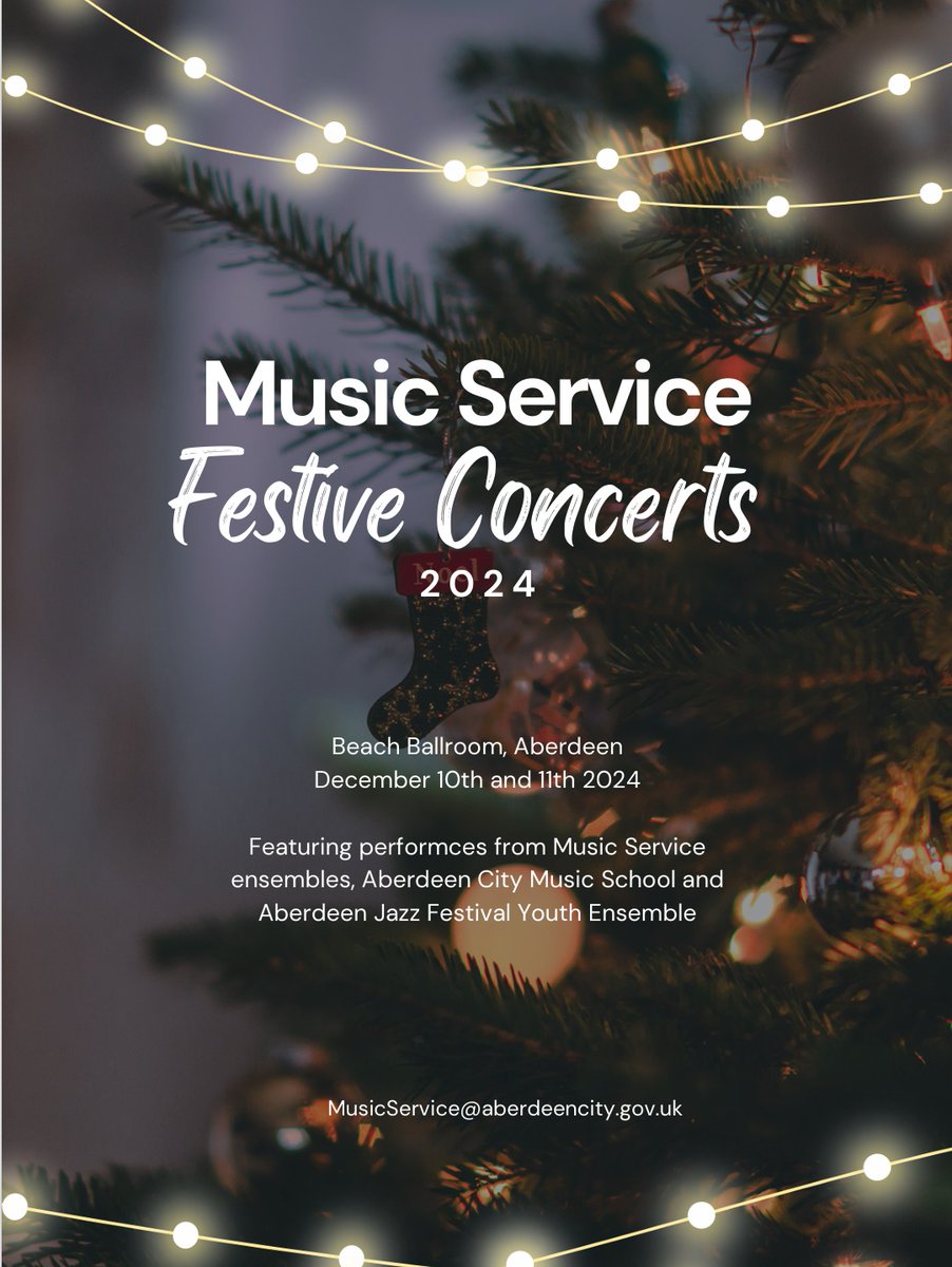 Scottish Young Musicians (@symusicians) on Twitter photo Aberdeen City Music Service's Festive Concerts take place in the beautiful Beach Ballroom on 10 & 11 Dec. Over 500 young musicians will take to the stage - a lovely start to your festive celebrations 🎶🎄
@AccMusicService @AberdeenCouncil <a href="/MepgScotland/">MEPG Scotland</a> <a href="/beachballroom/">aberdeenbeachballroom</a> Aberdeen City Music Service's Festive Concerts take place in the beautiful Beach Ballroom on 10 & 11 Dec. Over 500 young musicians will take to the stage - a lovely start to your festive celebrations 🎶🎄
@AccMusicService @AberdeenCouncil <a href="/MepgScotland/">MEPG Scotland</a> <a href="/beachballroom/">aberdeenbeachballroom</a>