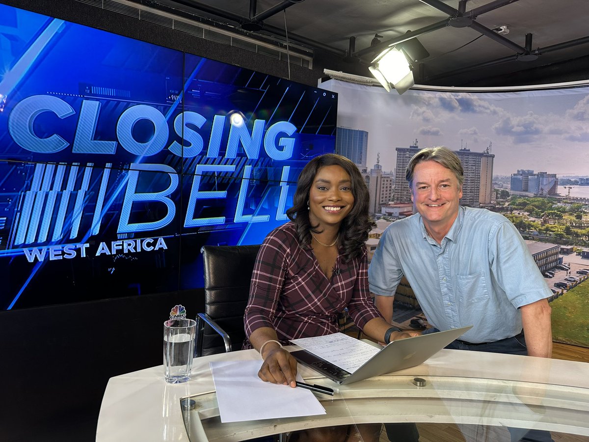 Tedd George (@drteddgeorge) on Twitter photo What a thrill to be in the Lagos studio today, face-to-face with <a href="/Estheroawoniyi/">Esther Awoniyi</a> on <a href="/cnbcafrica/">CNBC Africa</a> Closing Bell. I always get a warm welcome from my Lagos chums. I’ll post our interview about the #Africa #Cocoa Exchange (AdCC) once it’s online. What a thrill to be in the Lagos studio today, face-to-face with <a href="/Estheroawoniyi/">Esther Awoniyi</a> on <a href="/cnbcafrica/">CNBC Africa</a> Closing Bell. I always get a warm welcome from my Lagos chums. I’ll post our interview about the #Africa #Cocoa Exchange (AdCC) once it’s online.
