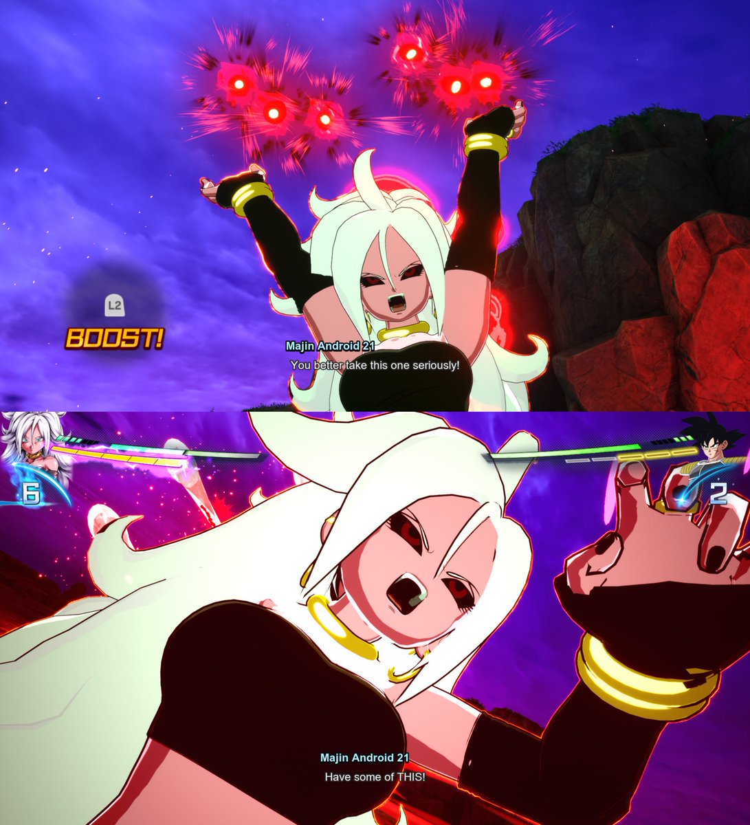 SLOplays's tweet image. I NEED ANDROID 21 IN SPARKING ZERO ‼️‼️‼️