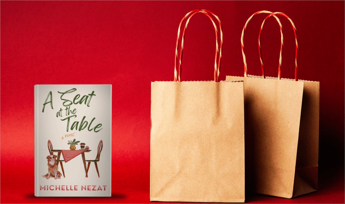 michellenezat's tweet image. While making your Christmas purchases, don't forget to add "A Seat at the Table" to your shopping list!

Go to michellenezat.com/books for the description, trailer, and links to online book retailers. Or just search for it on Amazon!