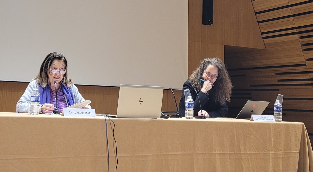 Second jour du colloque international "Crises et communication dans la période de bouleversements (1785-1820)" organisé à l'auditorium du <a href="/CVersailles/">Château de Versailles</a> par le <a href="/CRCVersailles/">CRCV</a> et Julia Hasselhorn, doctorante <a href="/goetheuni/">Goethe-Universität</a>

➡️ chateauversailles-recherche.fr/francais/collo…