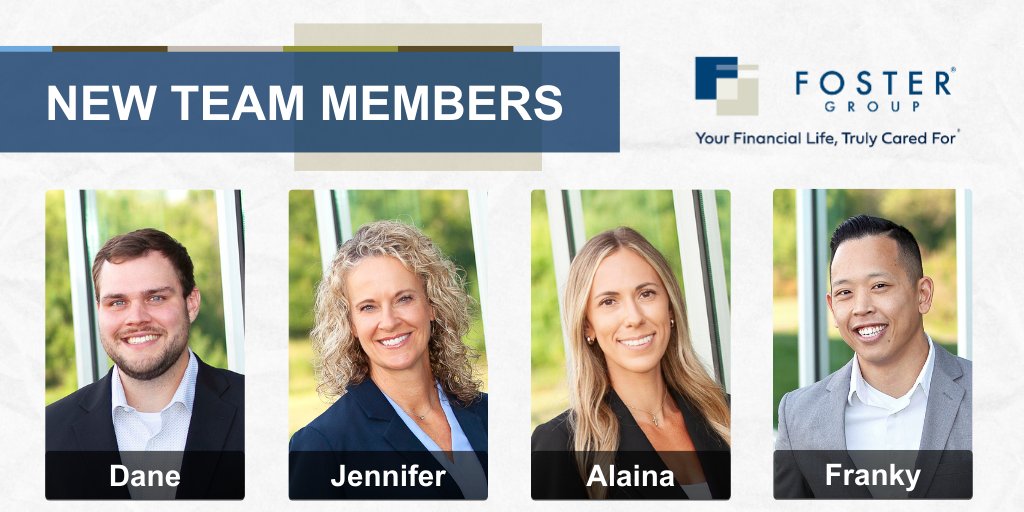 Please give a warm welcome to some of Foster Group's newest team members! 🎉⭐

#TeamFosterGroup