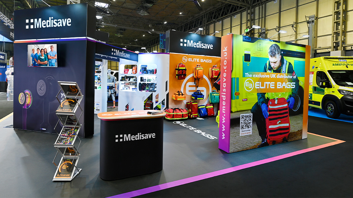 Grand 8mx8m Island #Exhibition Stand for <a href="/MedisaveUK/">Medisave UK 💙</a>