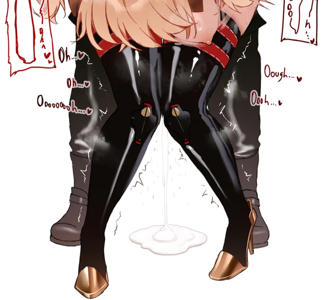Burnice has pretty heels  