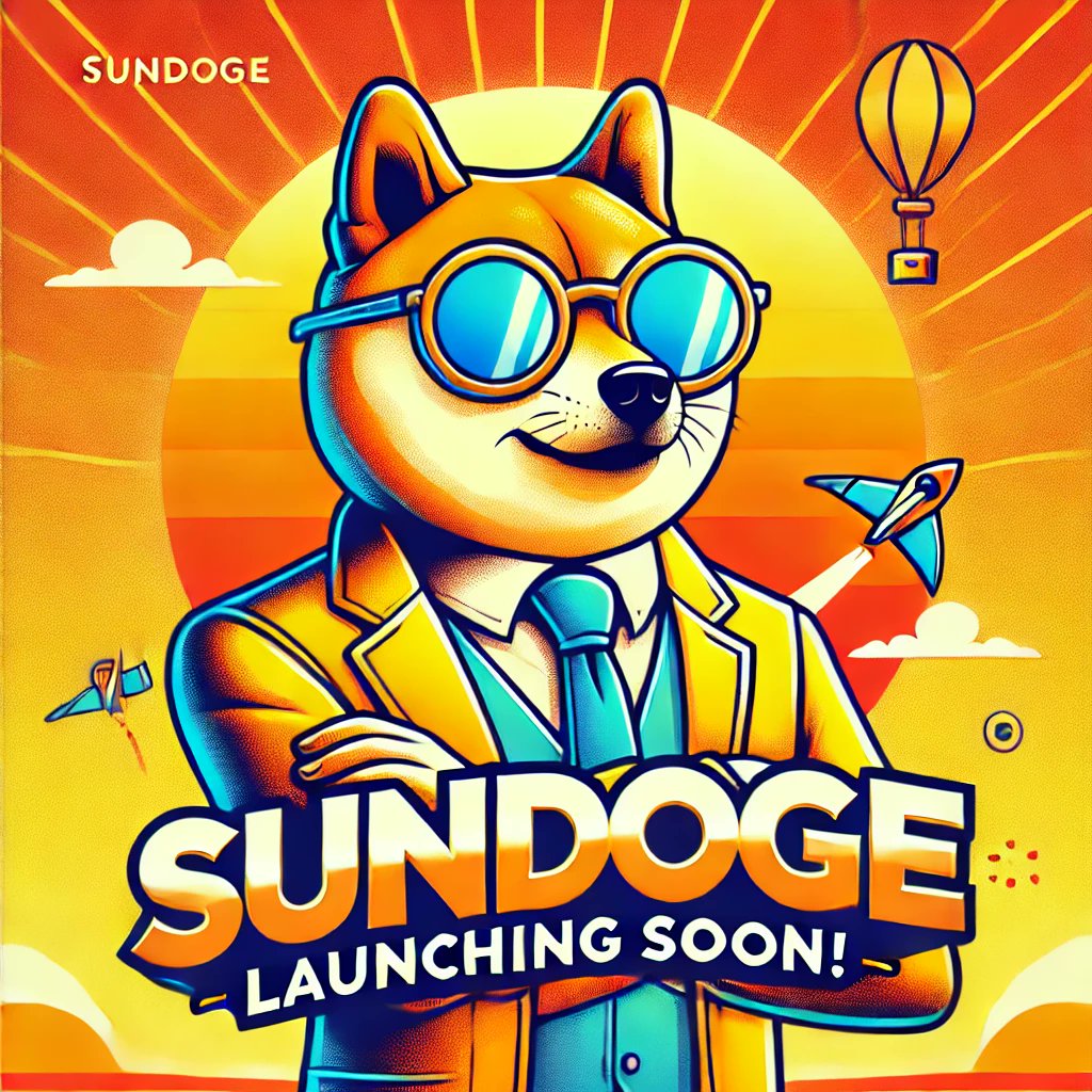 sundogeio's tweet photo. 🌞 The launch of SunDoge is just around the corner! 🌞
Get ready to catch the solar wave 🌊☀️ The most fun and fast memecoin is landing in the coming days! 🚀
Stay tuned for updates! 🔥

#SunDoge #Crypto #Memecoin #Solana https://t.co/251xbI1Ukz
